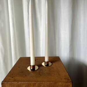 ESTER OG ERIK lysestage i blankt guld